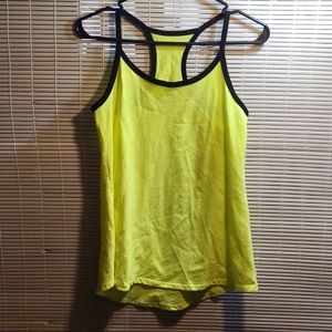 Yellow No Boundaries Racerback Top